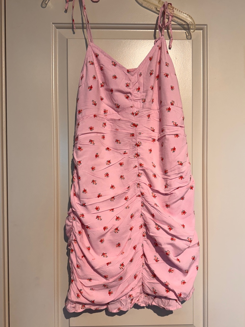 Hollister Pink Spaghetti-Strap Dress
